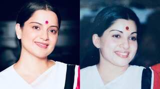 Kangana Ranaut bears an uncanny similarity to Jayalalithaa in a new still from 'Thalaivi'