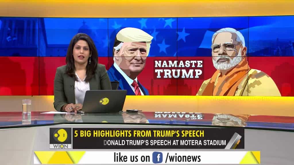 Gravitas: Trump's grand reception in Ahmedabad: The Highlights