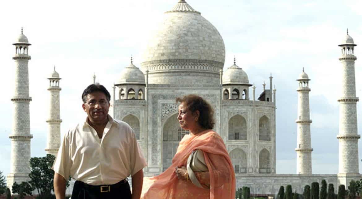 Pervez and Sebha Musharraf