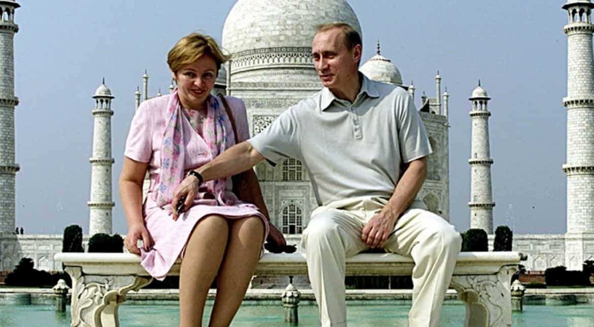Vladimir Putin and Lyudmila