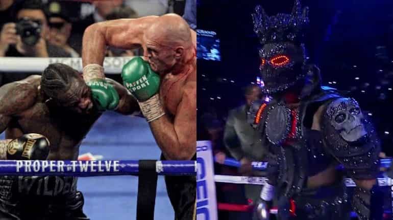 'Too heavy for me': Deontay Wilder blames his costume for loss, wants rematch