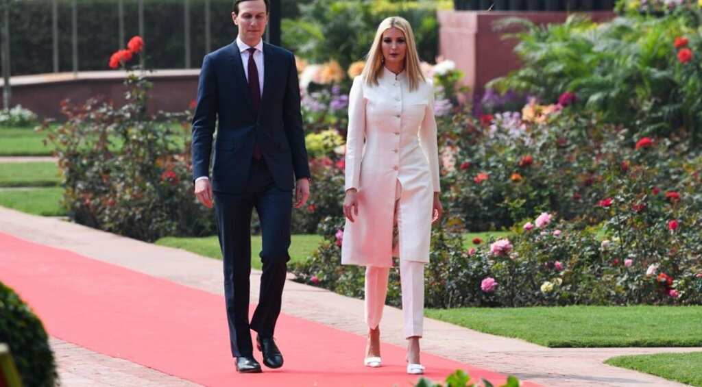 Ivanka Trump dons Indian designer Anita Dongre sherwani for Rashtrapati Bhavan visit
