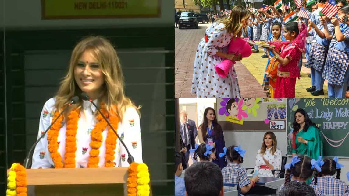 I was inspired by 'Reading Classroom' & 'Happiness Curriculum' in Delhi school, says Melania Trump I was inspired by 'Reading Classroom' & 'Happiness Curriculum' in Delhi school, says Melania Trump
