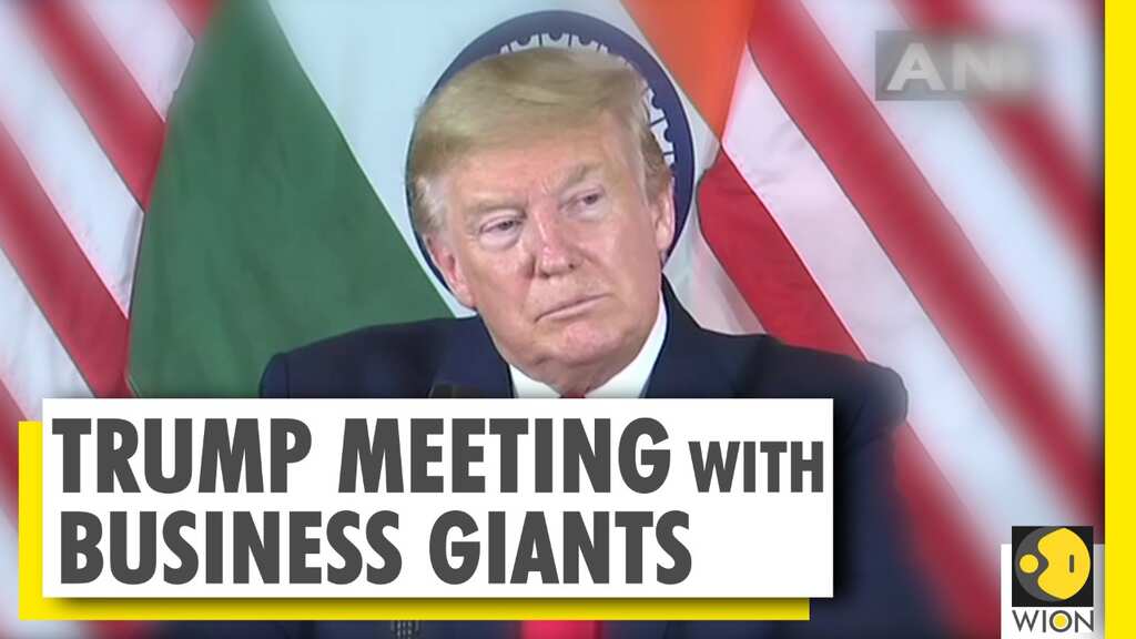 Trump Talks with India's Business Leaders