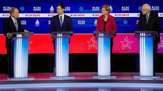 Rivals question front-runner Sanders' electability at rowdy South Carolina Democratic debate