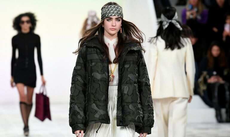 Christian Dior plays with 1970s influences at Paris Fashion Week