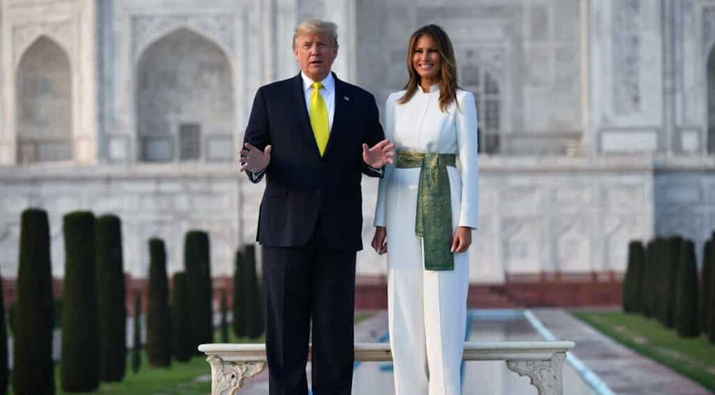 Melania Trump tweets video of Taj Mahal, calls it 'breathtaking'