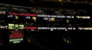 'To Kill A Mockingbird' becomes the first play performed inside Madison Square Garden