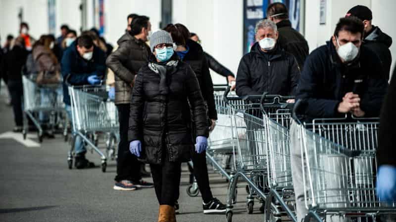17 dead, 655 infected by Covid-19 in Italy
