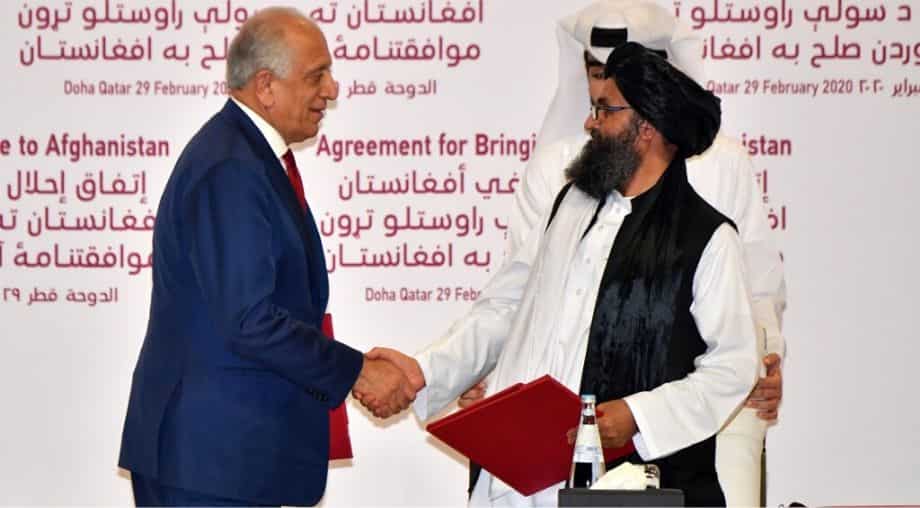 US-Taliban sign historic Afghan peace deal in Doha; America to withdraw troops 'within 14 months'