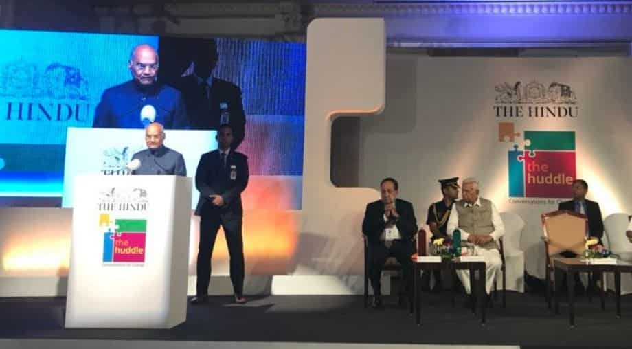 India's history is unparalleled in the world, says President Ram Nath Kovind at 'The Huddle' India's history is unparalleled in the world, says President Ram Nath Kovind at 'The Huddle'