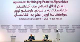 What's in the landmark US-Taliban deal?