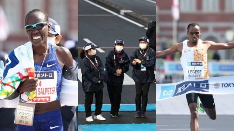 Tokyo Marathon: Birhu Legenes, Lonah Chemtai win top positions amid empty streets