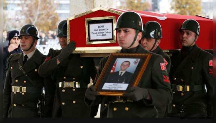 Syrian civil war: Turkish airstrikes kill 19 Syrian soldiers