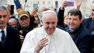 Pope tests negative for coronavirus, Italy report says