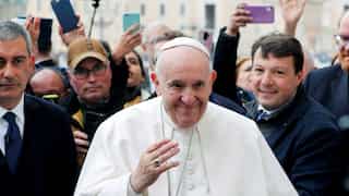 Pope tests negative for coronavirus, Italy report says