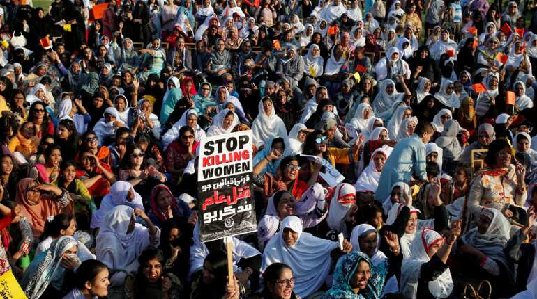 Pak court orders registration of FIR against Aurat March organisers  