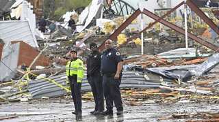 Tornadoes tear though Tennessee, 25 dead