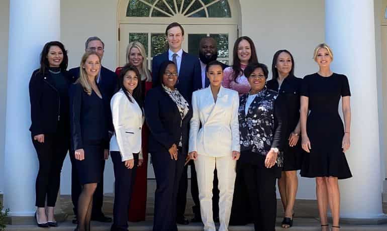 Kim Kardashian West makes another White House visit to talk criminal justice reform Kim Kardashian West makes another White House visit to talk criminal justice reform
