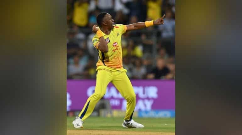 Dwayne Bravo in the year 2013 and 2015