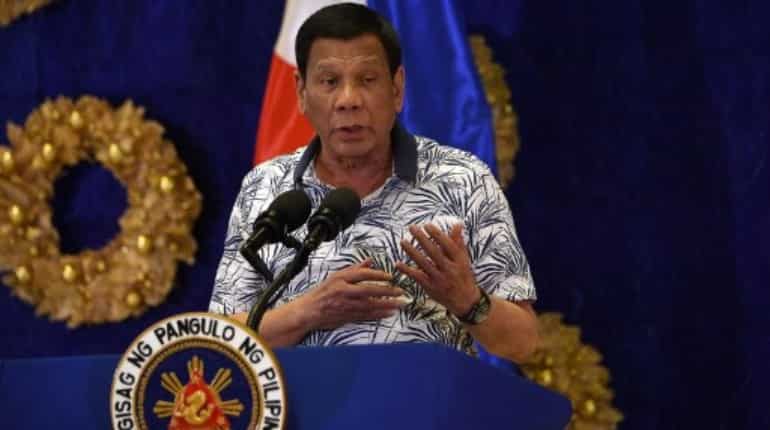 Philippines President Rodrigo Duterte tells poor to 'clean masks with petrol'