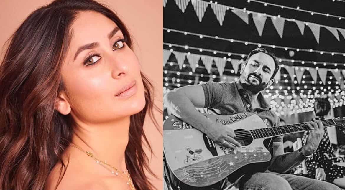 Kareena Kapoor documents Saif Ali Khan love for music in Instagram post Kareena Kapoor documents Saif Ali Khan love for music in Instagram post