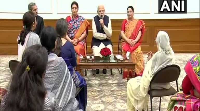 Prime Minister Narendra Modi lauds 'Nari Shakti Puraskar' awardees Prime Minister Narendra Modi lauds 'Nari Shakti Puraskar' awardees