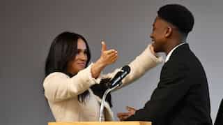 'Hope he didn't mind', school boy pens down apology to Prince Harry after protocol-breaking cuddle