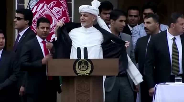 Rockets fired as Ashraf Ghani takes oath as Afghanistan president