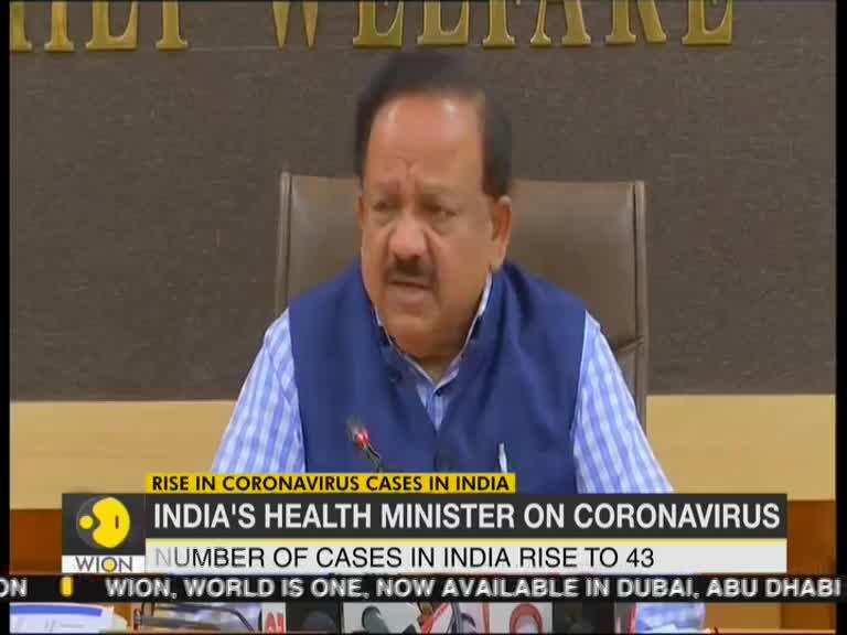 India's Health Minister on Coronavirus, says 'Have to prepare for the worst case scenario'