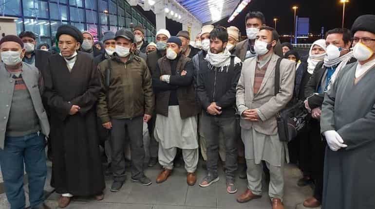 COVID-19: IAF plane with 58 Indian pilgrims from Iran lands at Hindon airbase COVID-19: IAF plane with 58 Indian pilgrims from Iran lands at Hindon airbase
