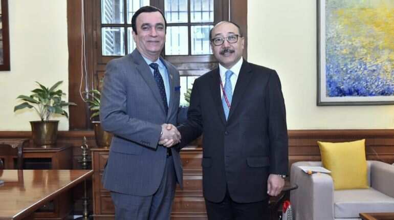 Foreign Secretary meets UAE ambassador, discusses new avenues for strategic partnership Foreign Secretary meets UAE ambassador, discusses new avenues for strategic partnership