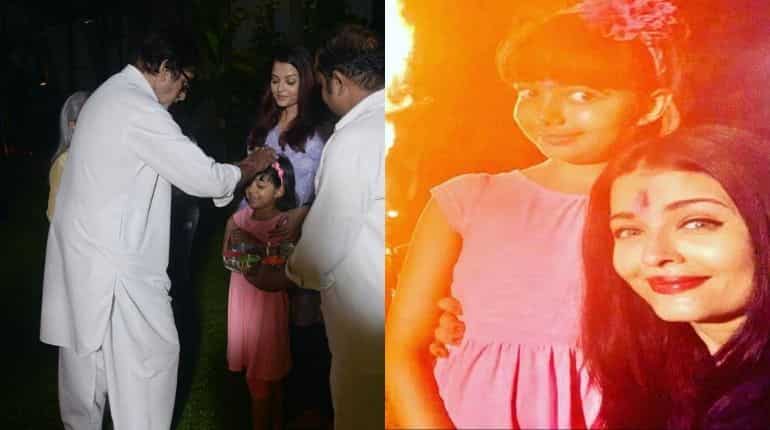 Bachchans, Hrithik Roshan celebrate Holi with family Bachchans, Hrithik Roshan celebrate Holi with family