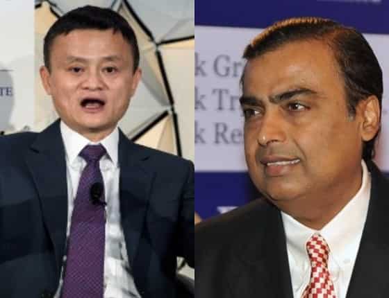 Mukesh Ambani loses crown of richest Asian to Alibaba founder Jack Ma Mukesh Ambani loses crown of richest Asian to Alibaba founder Jack Ma