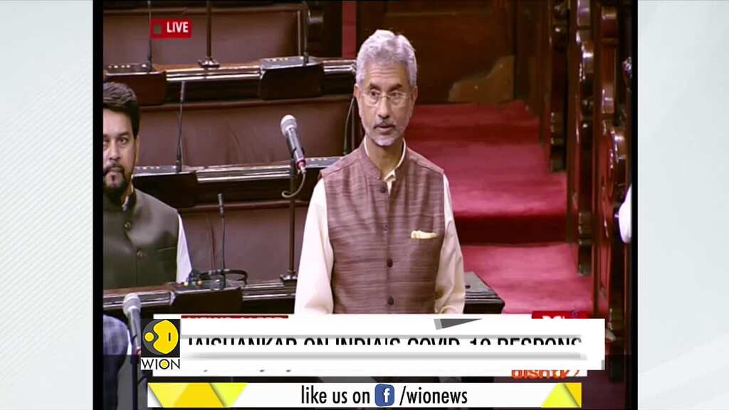 India's FM S. Jaishankar addresses Rajya Sabha over evacuation of Indians from Iran