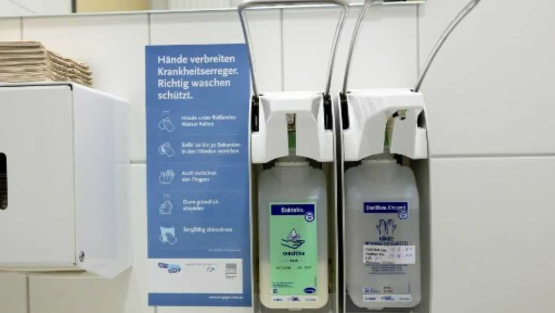 Effectiveness of soaps vs sanitisers