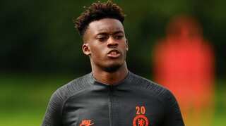 Chelsea forward Callum Hudson-Odoi tested positive for novel coronavirus