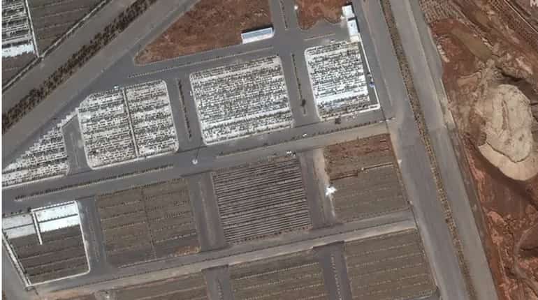 Coronavirus burial site? Satellite images reveal mass graves in Iran's Qom city