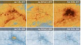 NASA satellite pictures show how coronavirus lockdown in China reduced pollution