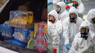 Coronavirus pandemic: Couple earns $72,000 by selling disinfectants for four times of original price