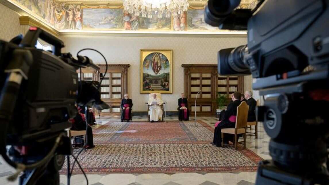 Pope's virtual general audience