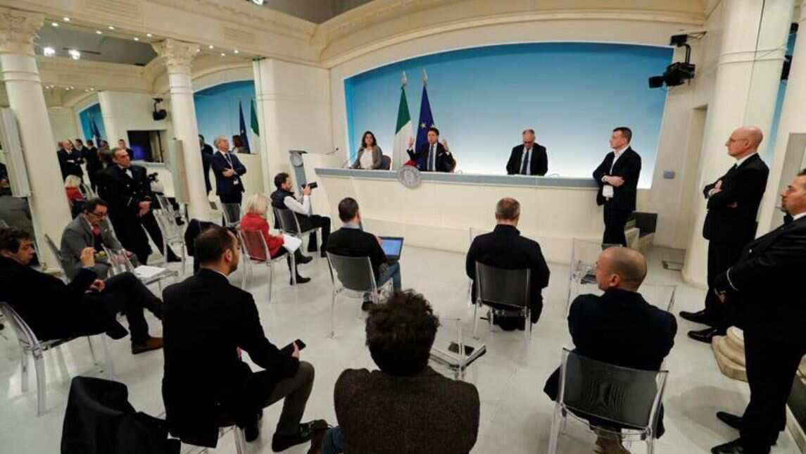 Giuseppe Conte's conference