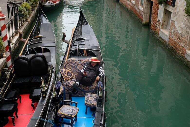 No tourists in the beautiful Venice