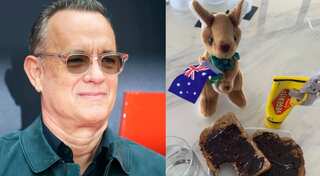 Tom Hanks respectfully trolled for using too much vegemite while in quarantine
