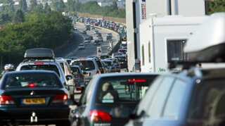 Checkpoint queues stretch for kilometres in Manila amid coronavirus