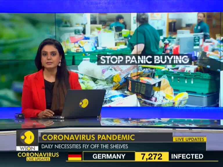 Global Pandemic: Stores run out of supplies in India