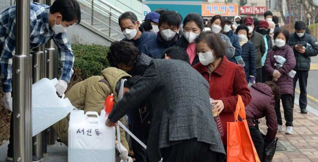 Your Story Sharp drop in COVID19 cases in South Korea, 93 new cases