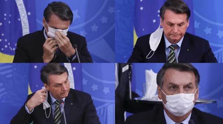 Bolsonaro waters down law requiring people to wear face masks in Brazil