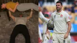 Watch: Jimmy Anderson shares light-hearted video while training under self-quarantine
