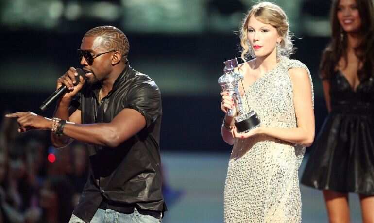 Kanye West reignites decade-long feud with Taylor Swift with a snake tweet